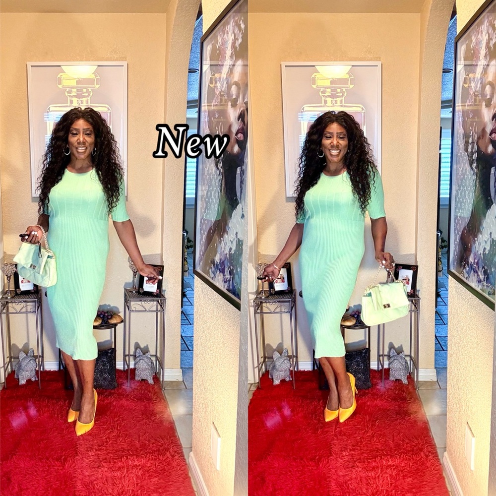 Cloud Chaser Mint Green Knitwear